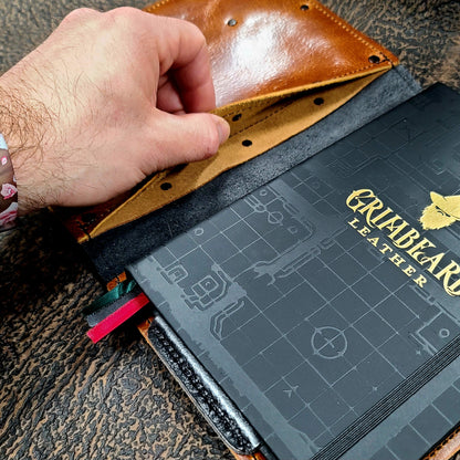 Official Chivalry & Sorcery A5 Leather Adventure Journal (30-Day Lead)