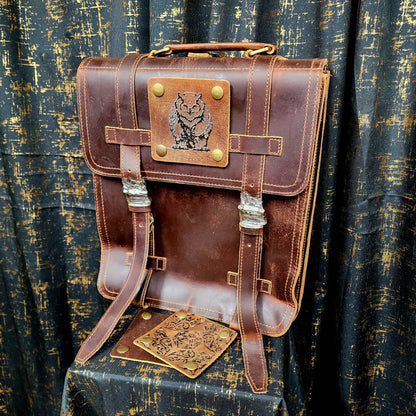 Grimbeards Bag of the Abyss - Buffalo Hide Gamer Backpack