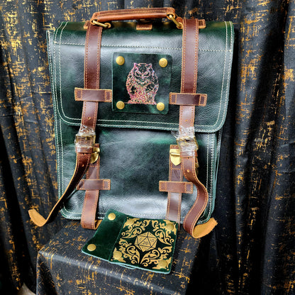 Grimbeards Bag of the Abyss - Buffalo Hide Gamer Backpack