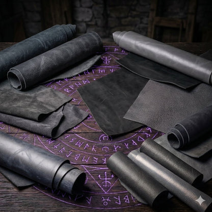 Arcane Mage A5 Custom Leather Adventure Journal (30-Day Lead)