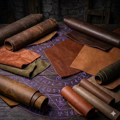 80's Wizard Custom Leather Pocket Journal (30-Day Lead)