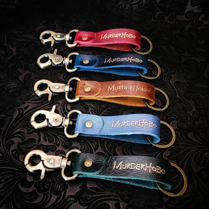 MurderHobo Keychain with Swivel Clip