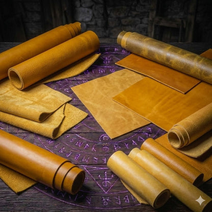 Arcane Mage A5 Custom Leather Adventure Journal (30-Day Lead)