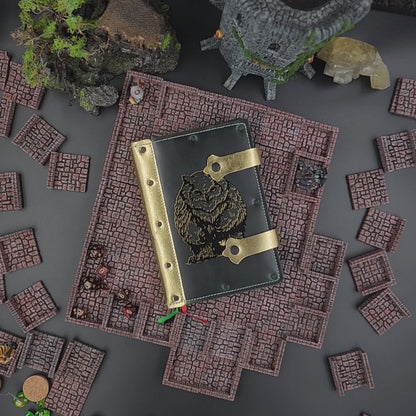 Arcane Mage A5 Custom Leather Adventure Journal (30-Day Lead)